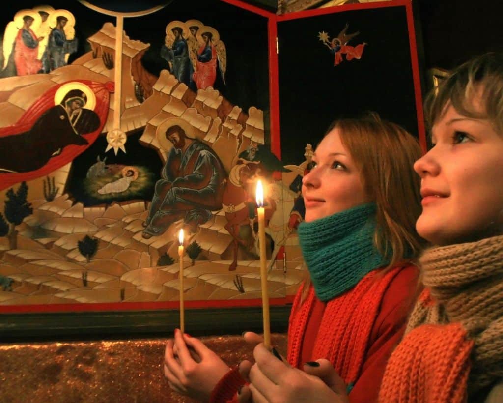 Православные христиане отмечают Рождественский сочельник (Видео)