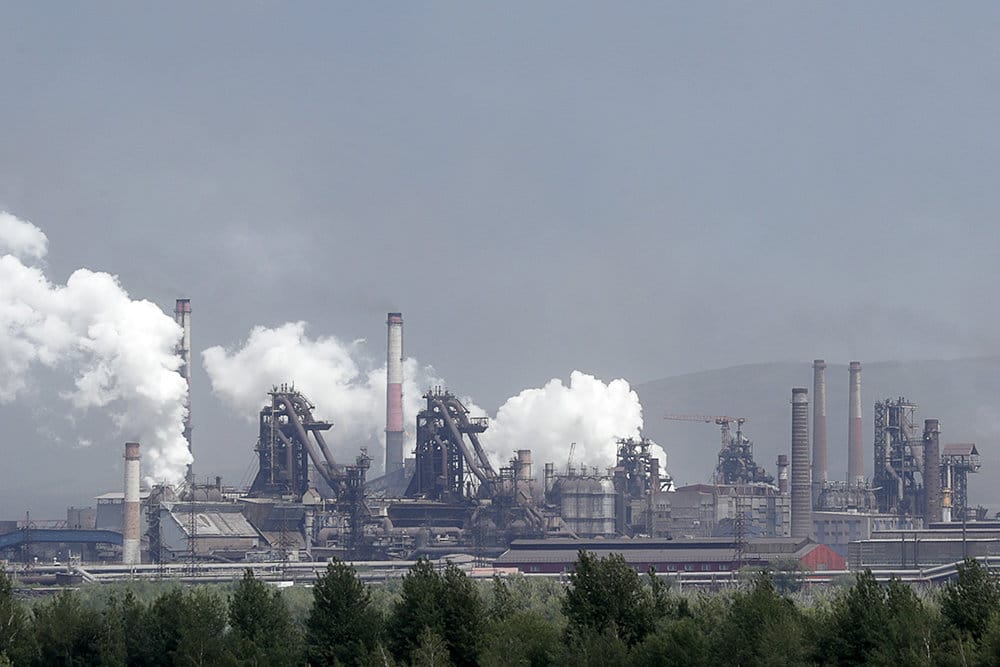 В России установлен пятилетний рекорд по уровню загрязнения воздуха