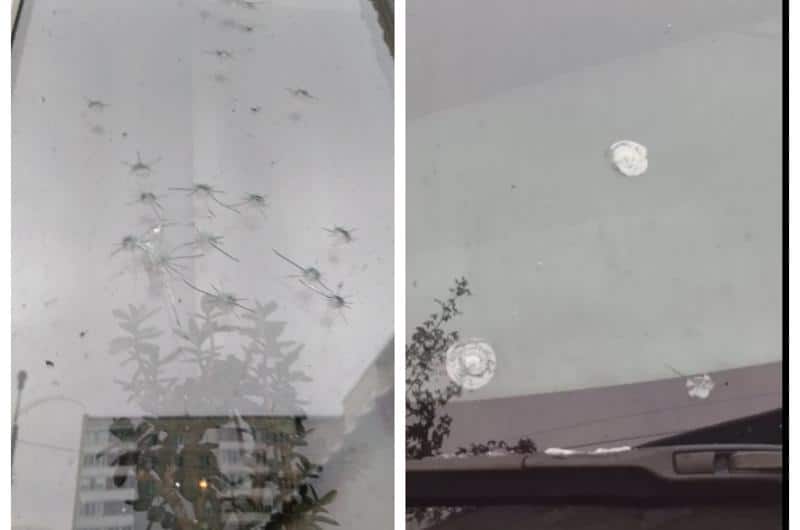 В Тюмени ночью из пневматики обстреляли окна и автомобили