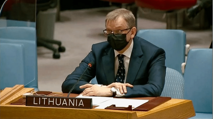 Мы хотим, чтобы РФ воздержалась от права вето в ООН по Украине — представитель Литвы в ООН