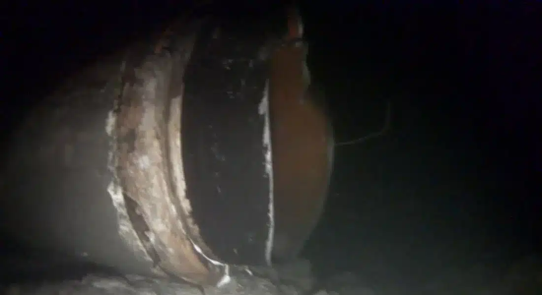 Подводный дрон "поймал" повреждения на "Северном потоке-2"