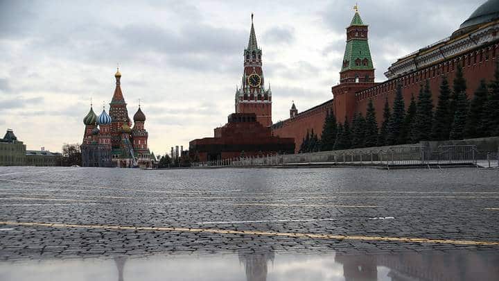 Красную площадь в Москве закрывают до 10 мая