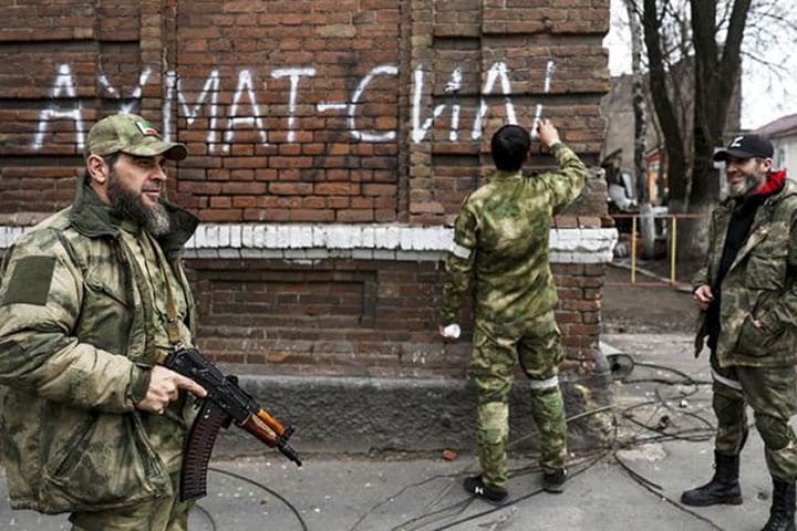 Отряд Кадырова «Ахмат» прибыл в Белгородскую область РФ для охраны границ