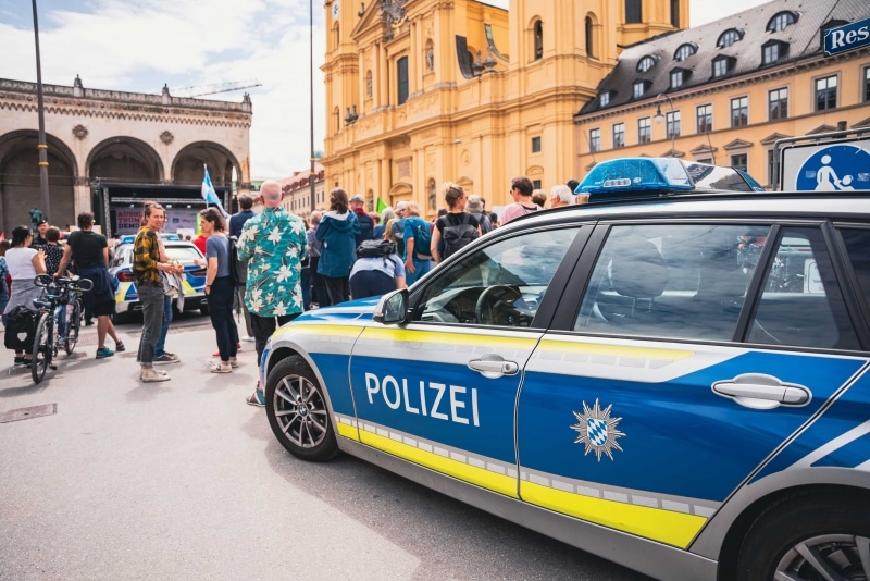 автомобиль германия polizei