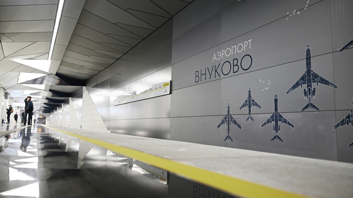 В Москве открыли станцию «Аэропорт Внуково» — первую станцию в аэропорту в России