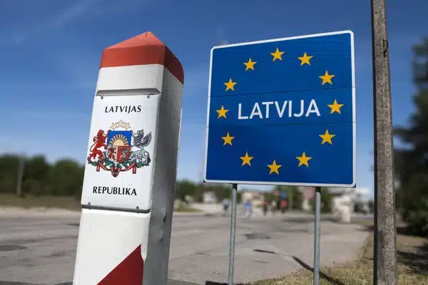 Граница Латвии