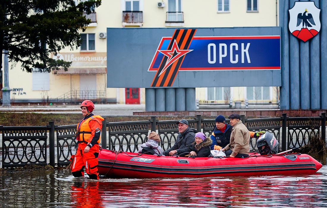 Уровень воды в реке Урал у Оренбурга с утра вырос еще на 21 см