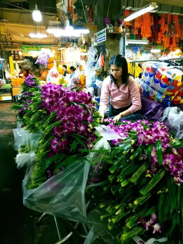Один из тайских рынков