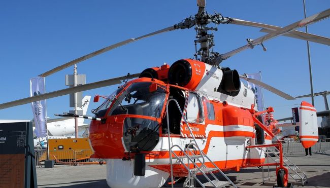Пожарный вертолёт Ка-32, иллюстрация