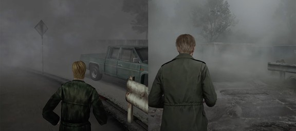 Ремейк Silent Hill 2: сравнение графики с оригинальной версией