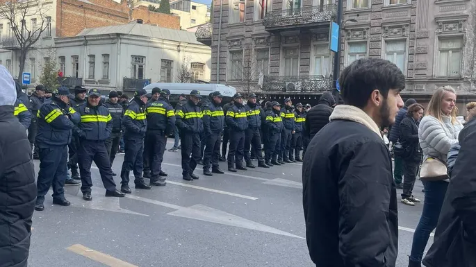 Протесты в Тбилиси: полиция разогнала демонстрантов, ЕС говорит о «демократическом откате»