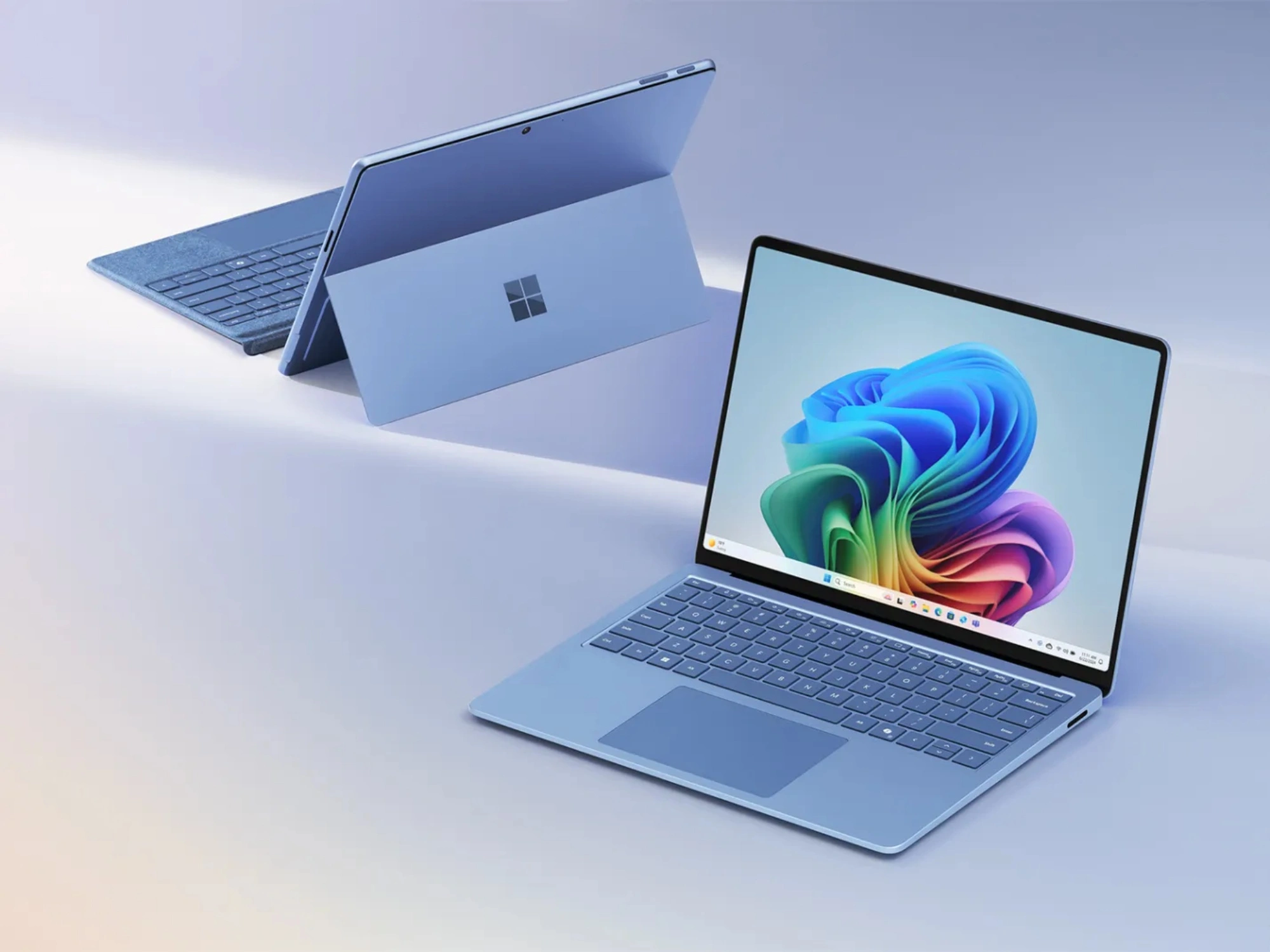 Surface Pro 11 и Surface Laptop 7 на Intel