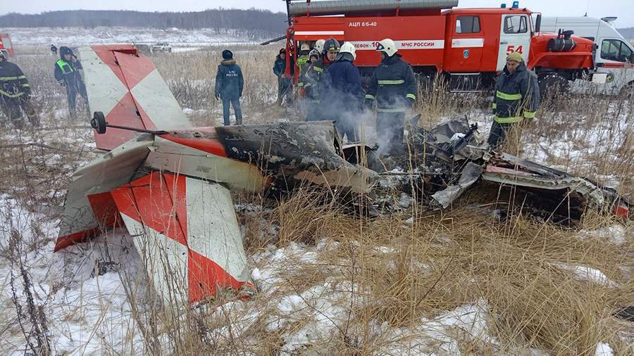 В Нижегородской области разбился легкомоторный самолет