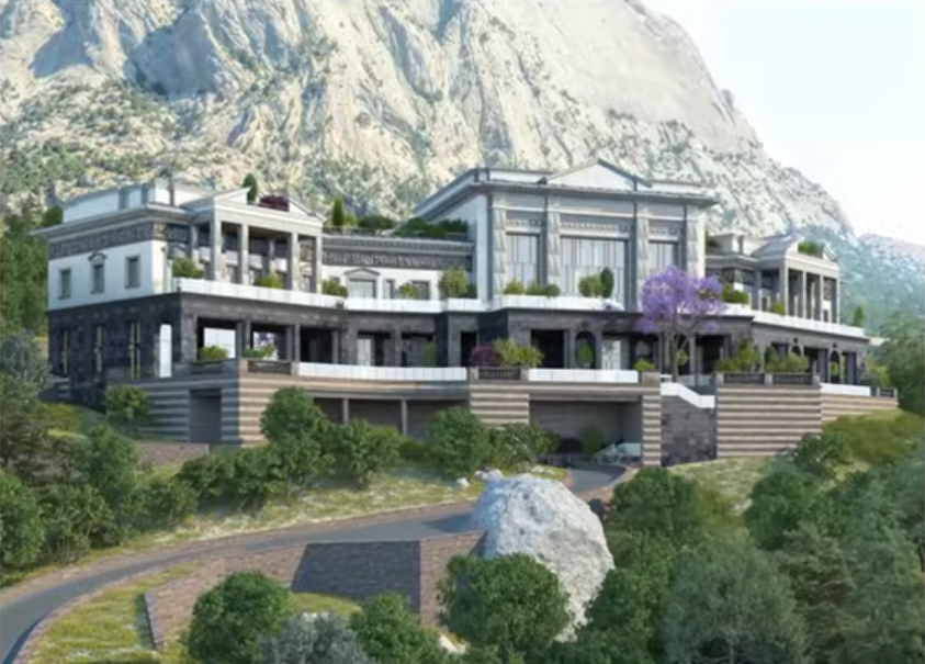 «Халупа Януковича»: новый дворец Путина