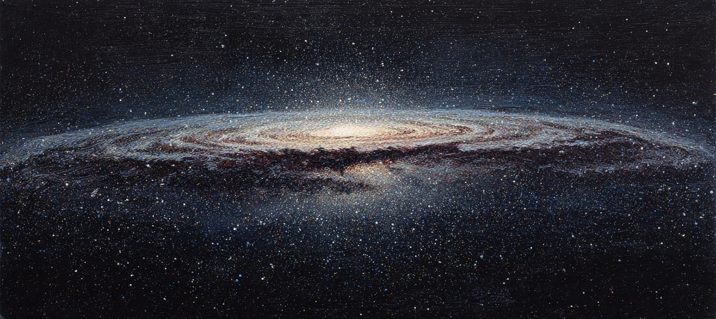 Млечный Путь оказался внутри гигантского листа темной материи