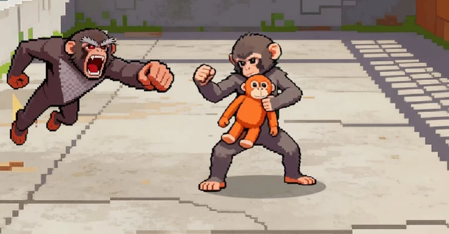 Детёныш макаки Панч стал героем браузерной игры