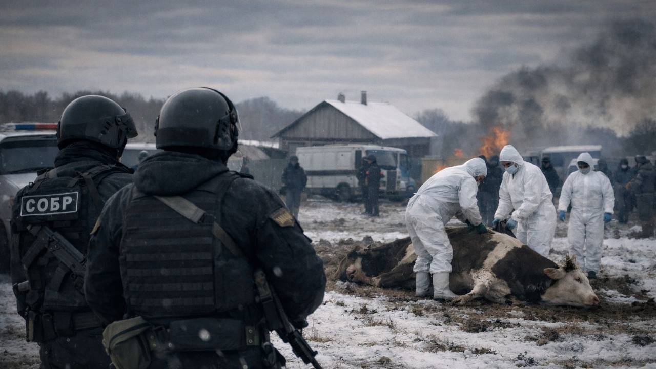 Казахстан закрыл границы для российского скота из-за вспышки пастереллеза в Сибири