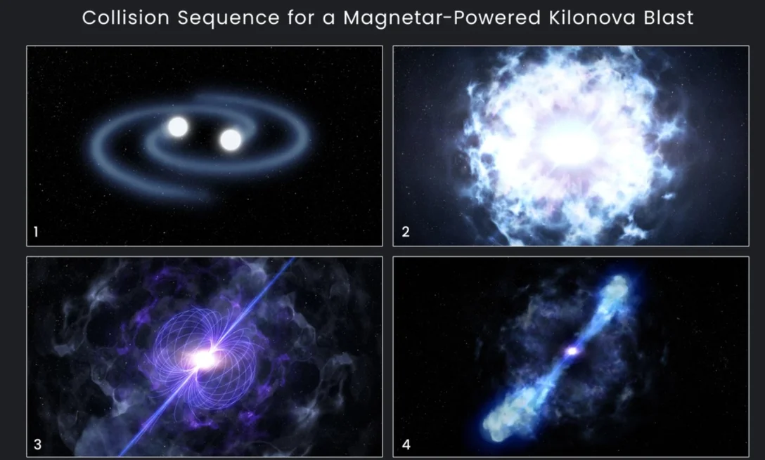 Как столкновение нейтронных звёзд меняет пространство
