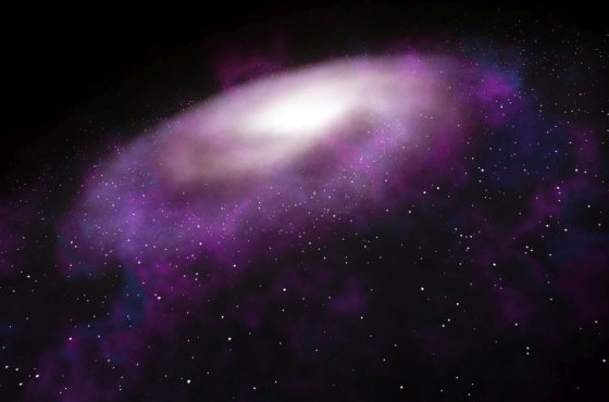Космическая «картошка»: нашли галактику массой 110 млрд солнц
