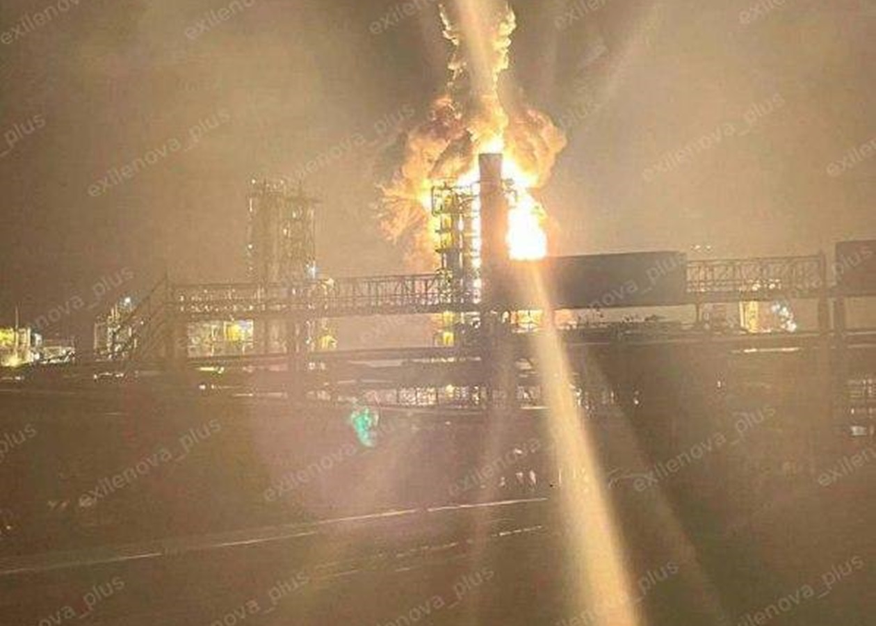 Ночная атака на промышленный пояс: под ударом оказался нефтеперерабатывающий гигант в Ленинградской области