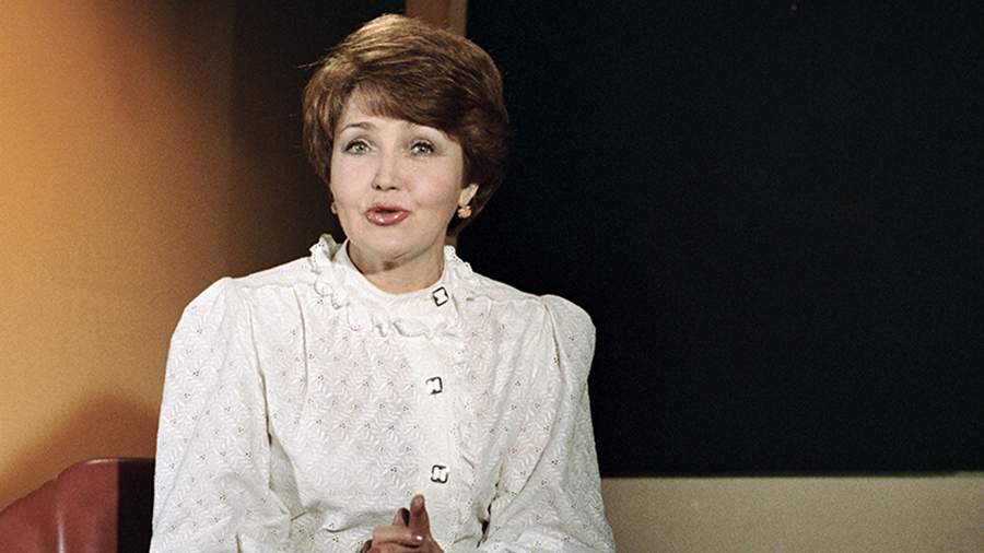 Умерла советский диктор Светлана Жильцова