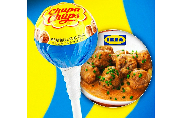 Гастрономический эксперимент: IKEA и Chupa Chups превратили первоапрельскую шутку в реальные леденцы