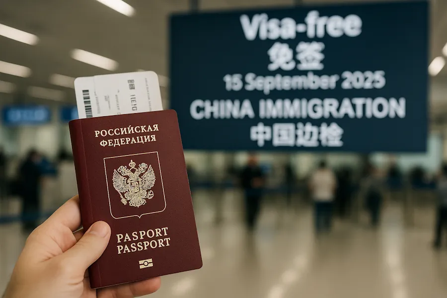 Пекин готов продлить безвизовый режим для граждан России