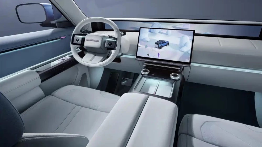 Салон концептуального кроссовера Freelander Concept 97