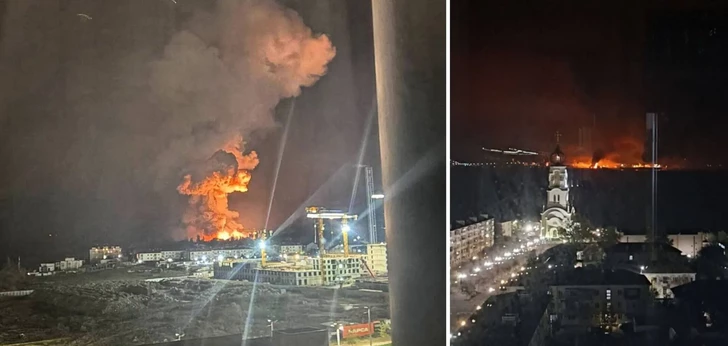 Новороссийск под огнем: Дроны вновь атаковали стратегический терминал «Шесхарис»