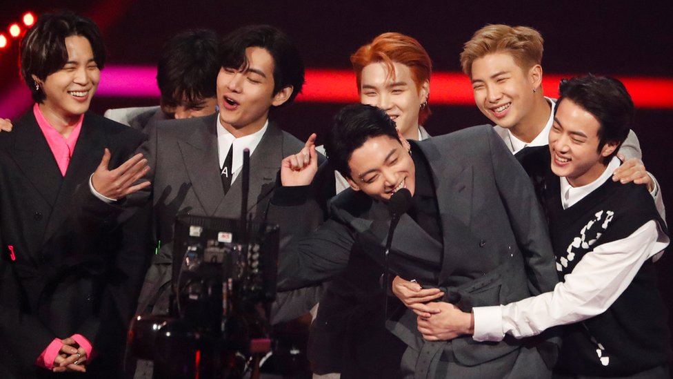 Корейская волна в Лас-Вегасе: BTS стали главными триумфаторами American Music Awards 2026