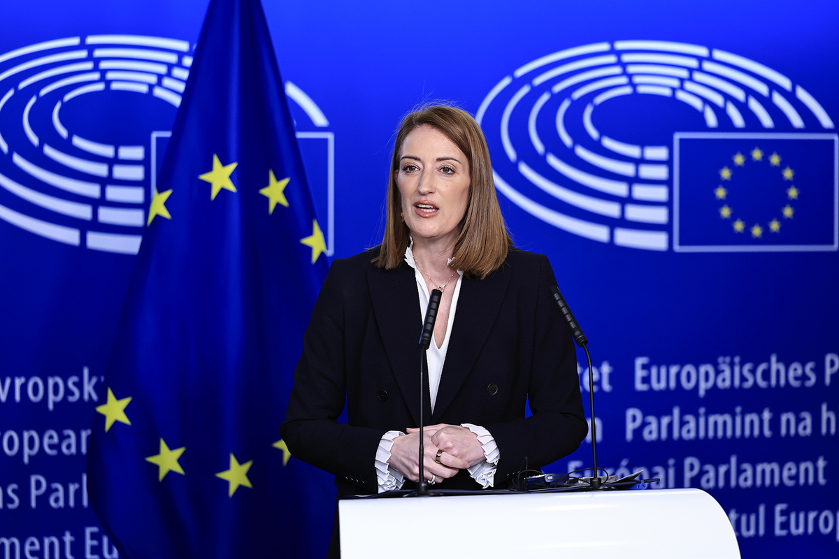 Ускорение евроинтеграции: Роберта Метсола призвала ЕС не затягивать вступление Украины и Молдовы