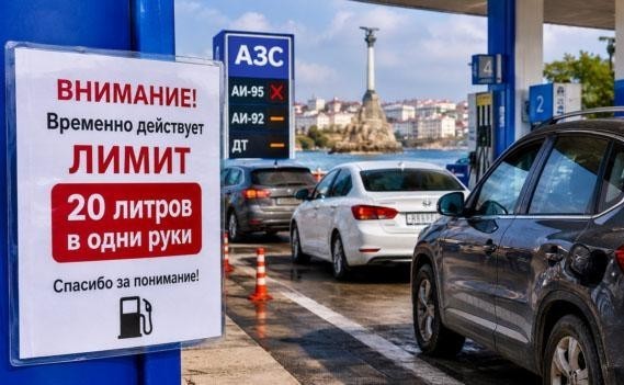 Топливный кризис на полуострове: в Крыму и Севастополе ввели продажу бензина по талонам