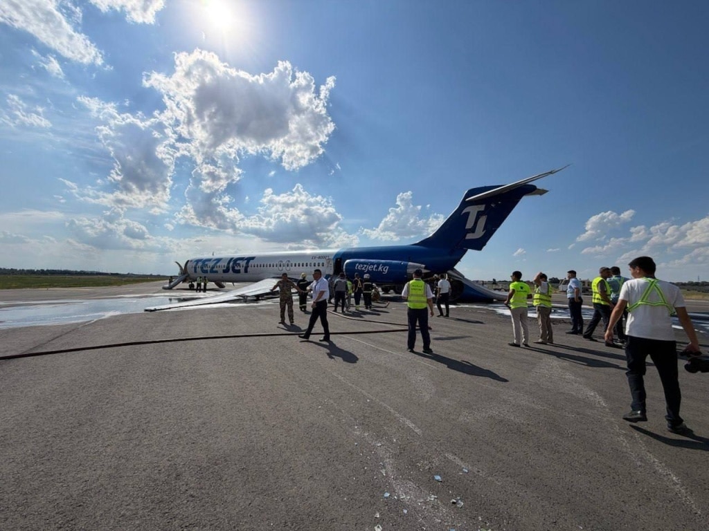 Անվտանգությունն առաջնայինն է. TezJet Airlines-ի լիցենզիան չեղյալ է հայտարարվել Ղրղզստանում՝ օդանավակայանում տեղի ունեցած բռնի միջադեպից հետո
