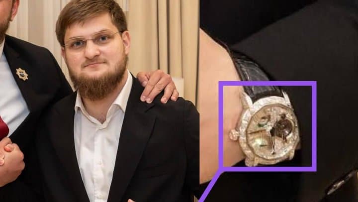 Бриллианты на миллион долларов: в соцсетях обсуждают эксклюзивные часы сына Рамзана Кадырова
