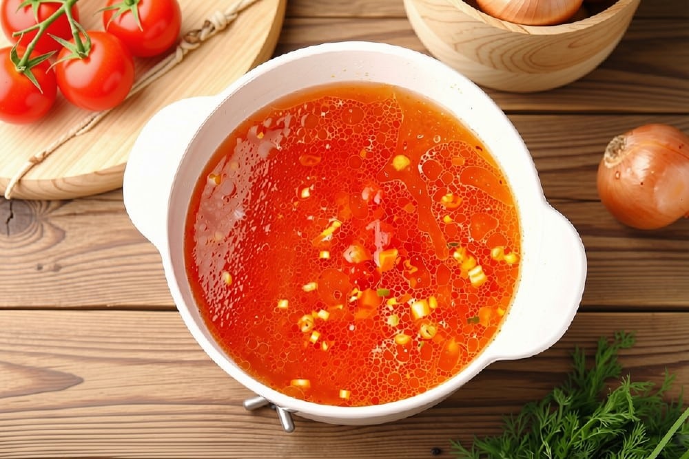 Ապուրի քայլ 6