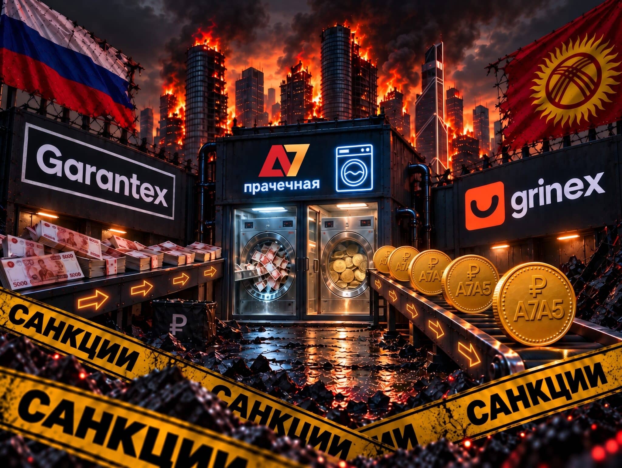 Феникс из «Москва-Сити»: тайный перелив активов и создание глобального криптоландромата в обход санкций