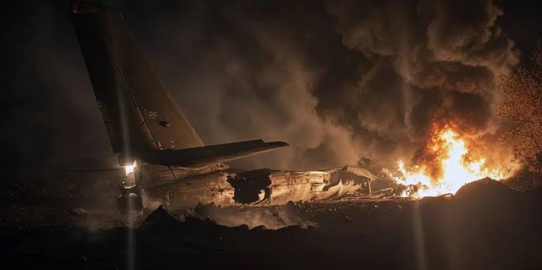 Крушение стратегического бомбардировщика Ту-95 в Амурской области: шесть человек погибли